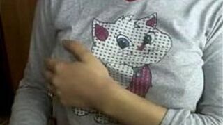 Симпатичная кам-модель из Турции - порно видео