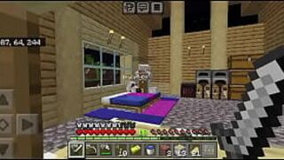 Я поймал своих друзей, делающих ножницы в Майнкрафте. - порно видео