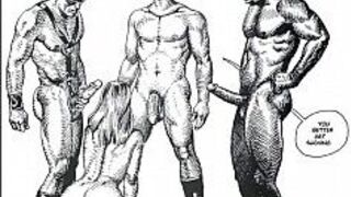 Эротический сексуальный бондаж фетиш комикс - порно видео