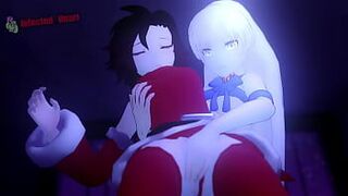 Белая роза Рождество - порно видео